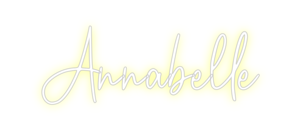 Custom Neon: Annabelle