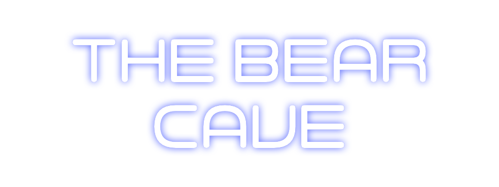 Custom Neon: The Bear
Cave